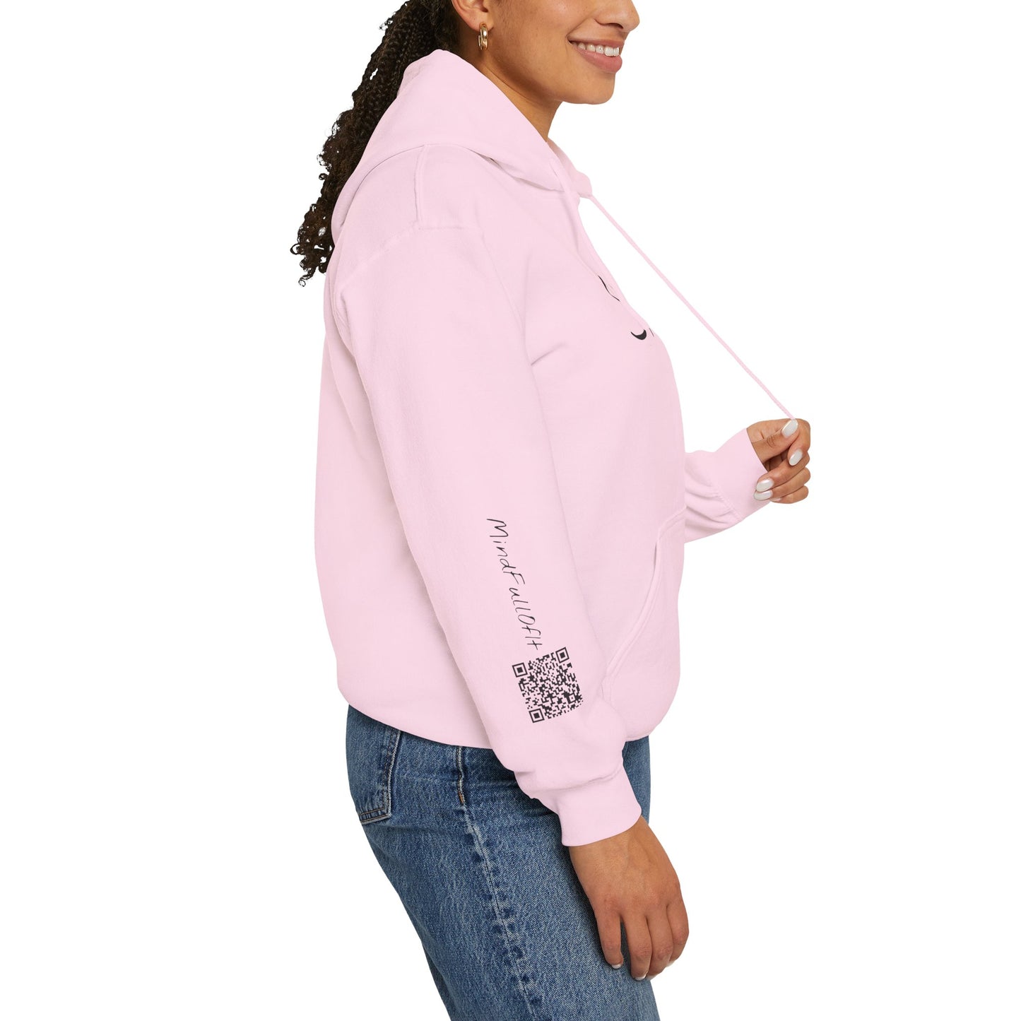 The Night Will Pass Hoodie – Mental Health Awareness Sweatshirt, Unisex Cozy Heavy Blend™, Inspirational Bird Artwork by MoI