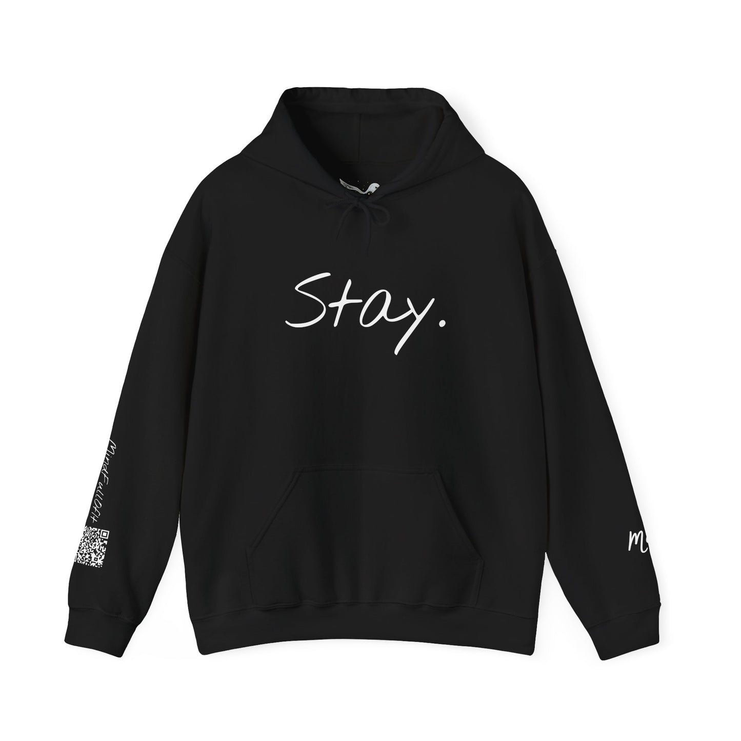 The Night Will Pass Hoodie – Mental Health Awareness Sweatshirt, Unisex Cozy Heavy Blend™, Inspirational Bird Artwork by MoI