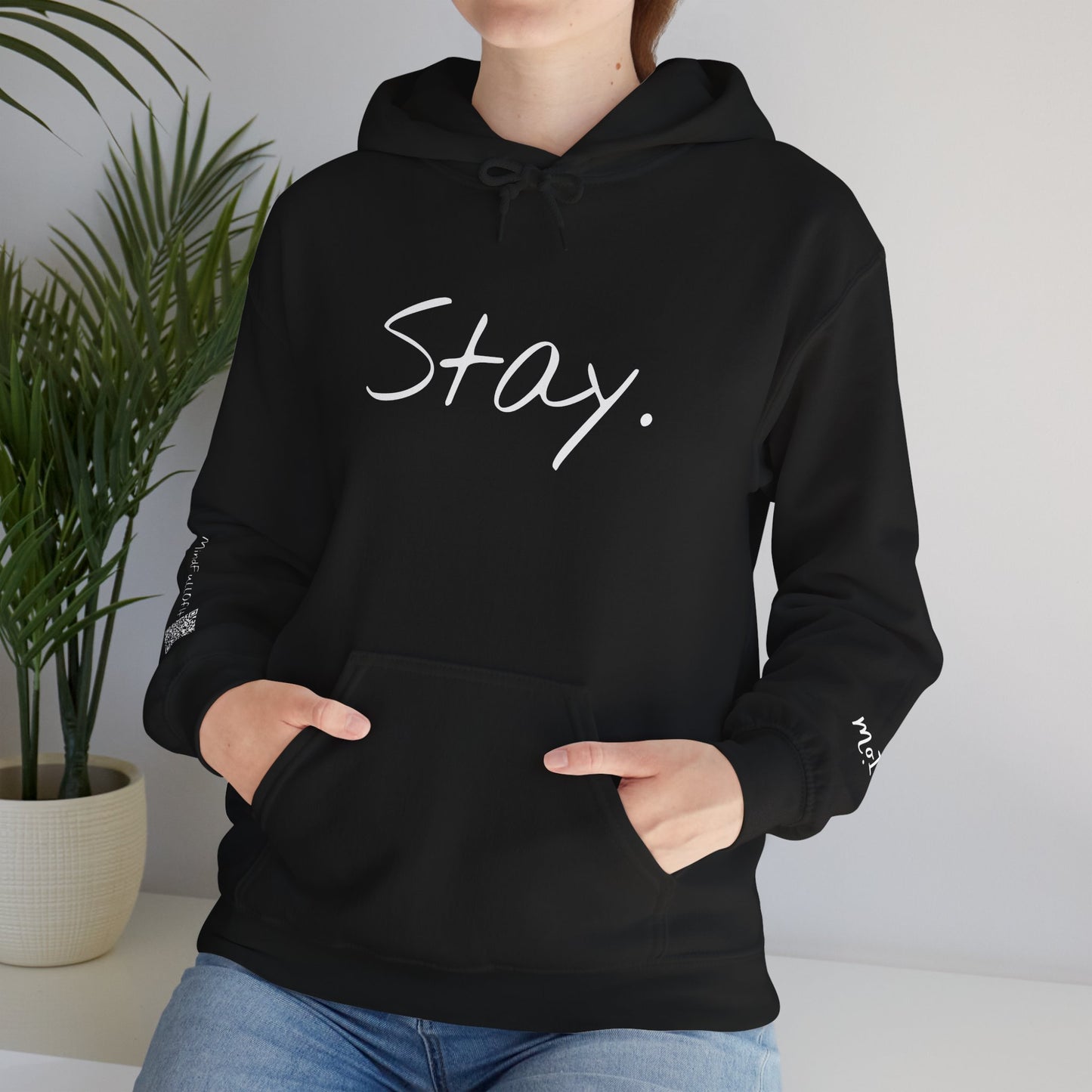 The Night Will Pass Hoodie – Mental Health Awareness Sweatshirt, Unisex Cozy Heavy Blend™, Inspirational Bird Artwork by MoI