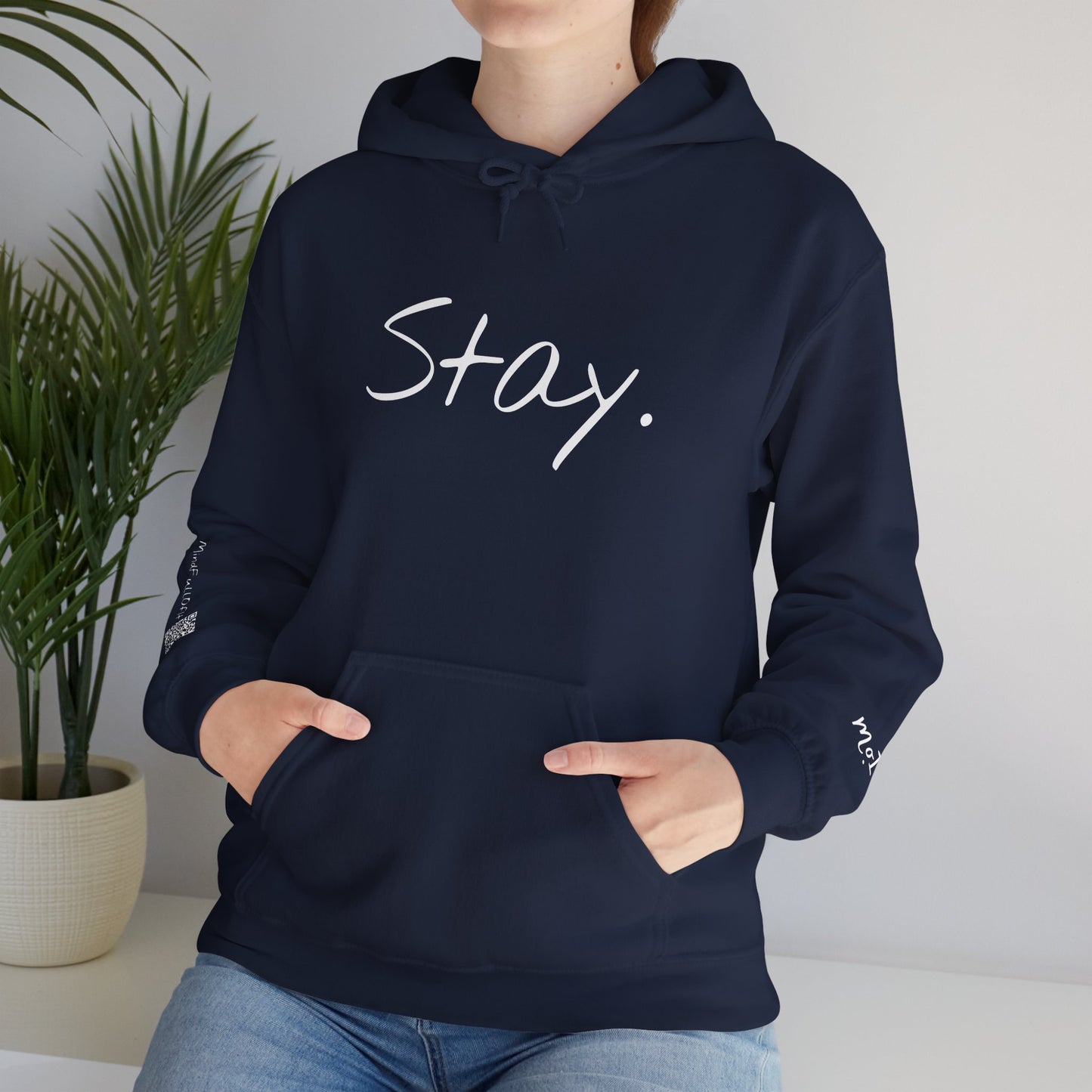 The Night Will Pass Hoodie – Mental Health Awareness Sweatshirt, Unisex Cozy Heavy Blend™, Inspirational Bird Artwork by MoI