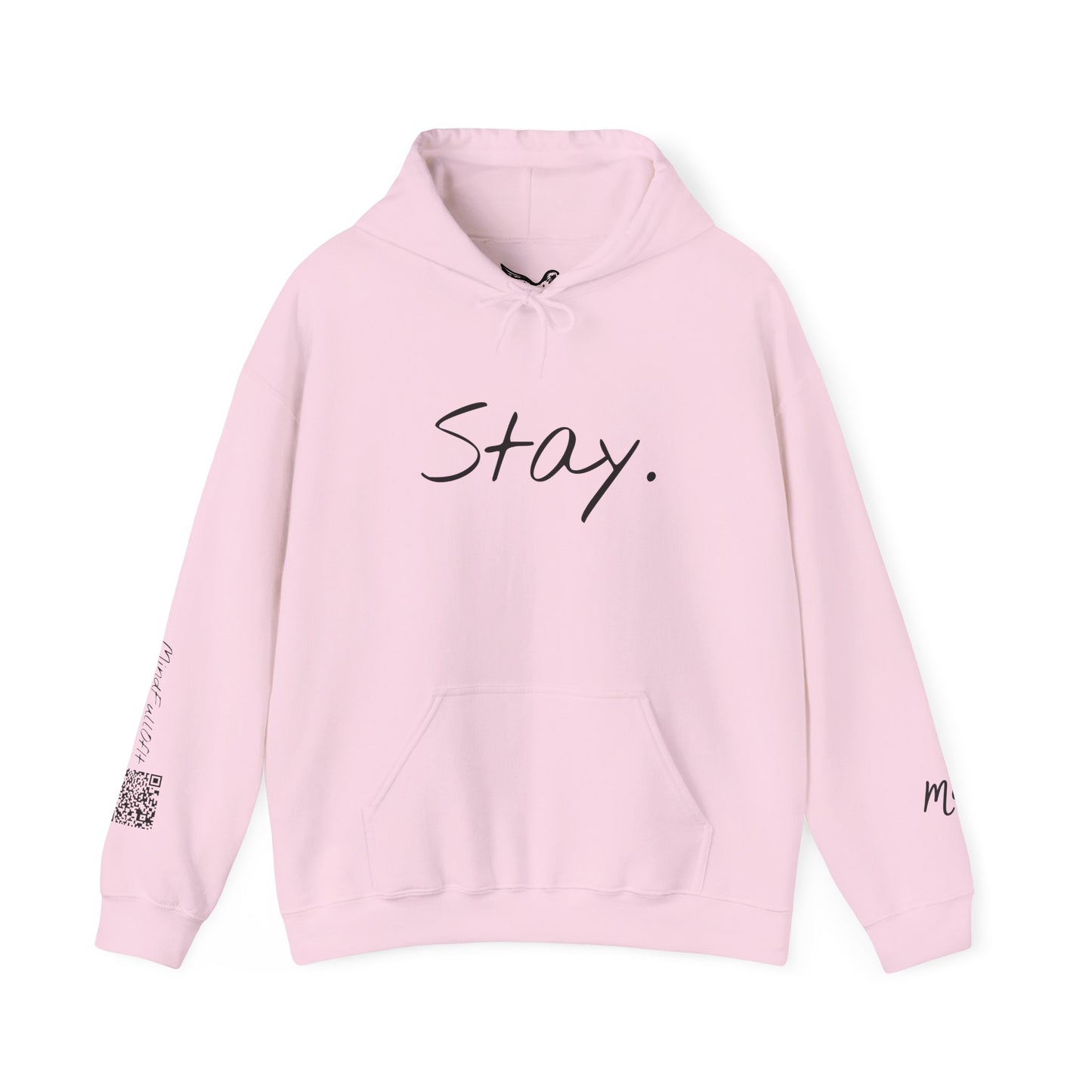 The Night Will Pass Hoodie – Mental Health Awareness Sweatshirt, Unisex Cozy Heavy Blend™, Inspirational Bird Artwork by MoI