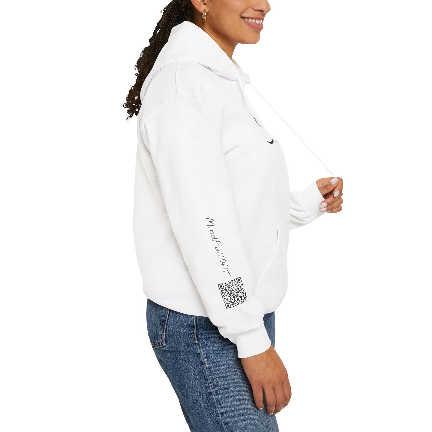 The Night Will Pass Hoodie – Mental Health Awareness Sweatshirt, Unisex Cozy Heavy Blend™, Inspirational Bird Artwork by MoI