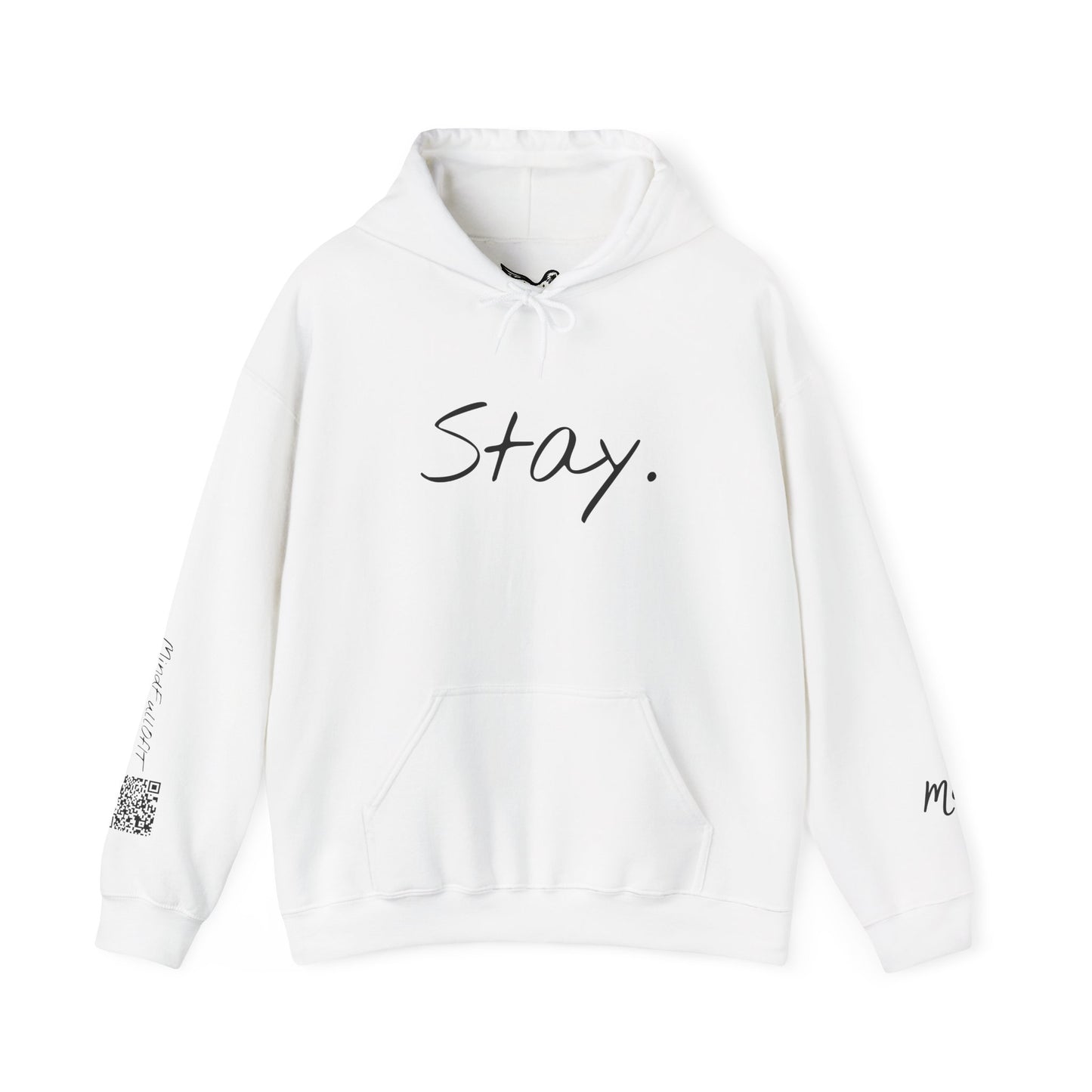 The Night Will Pass Hoodie – Mental Health Awareness Sweatshirt, Unisex Cozy Heavy Blend™, Inspirational Bird Artwork by MoI