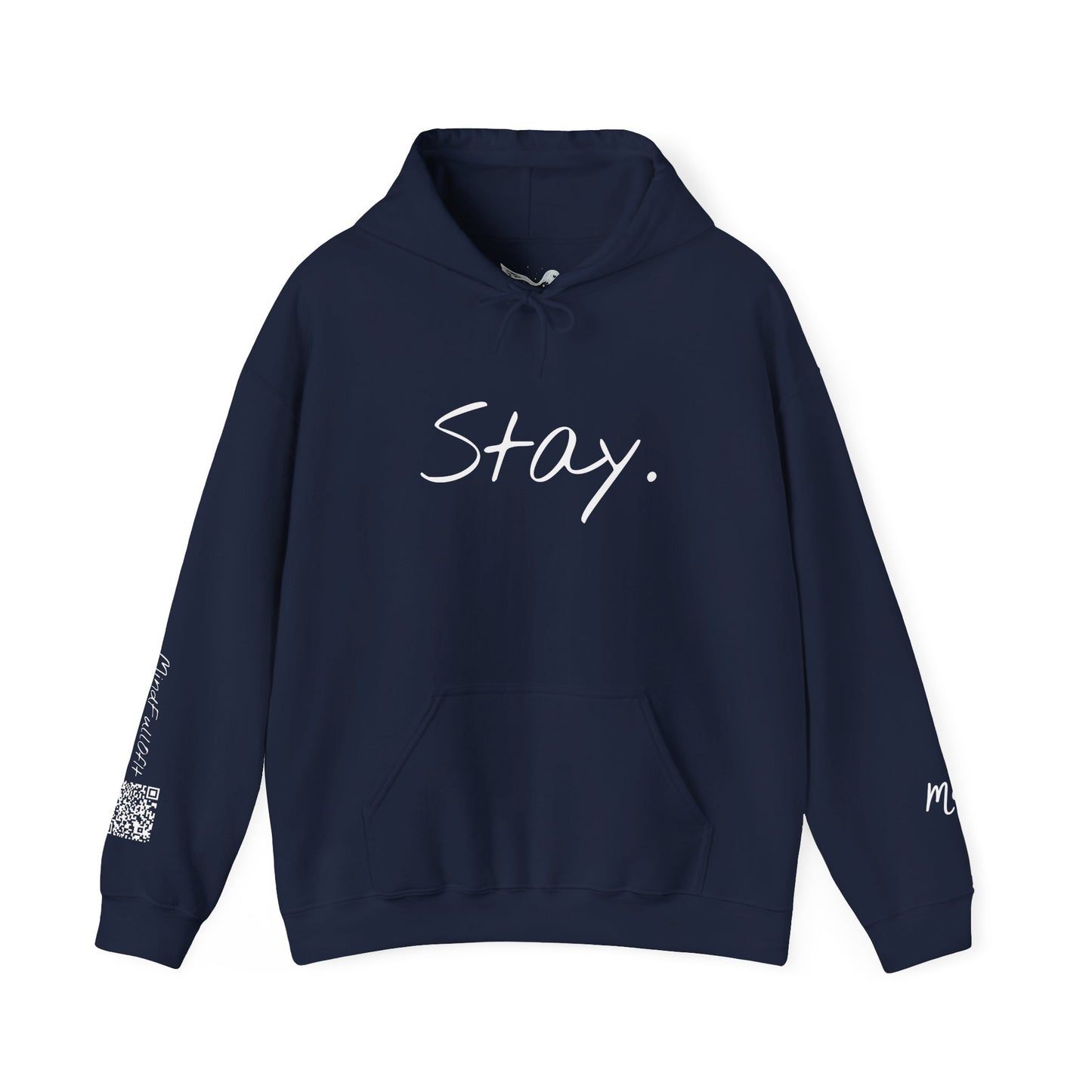 The Night Will Pass Hoodie – Mental Health Awareness Sweatshirt, Unisex Cozy Heavy Blend™, Inspirational Bird Artwork by MoI